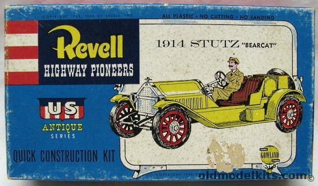 Revell 1/32 1914 Stutz Bearcat Highway Pioneers - US Antique Series, H38-69 plastic model kit